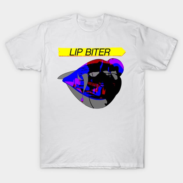 Lip Biter T-Shirt by psanchez